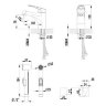 Смеситель для раковины Lemark Omega LM3116C Смеситель для раковины Lemark Omega LM3116C