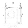 Раковина АКВАТОН Рейн 800