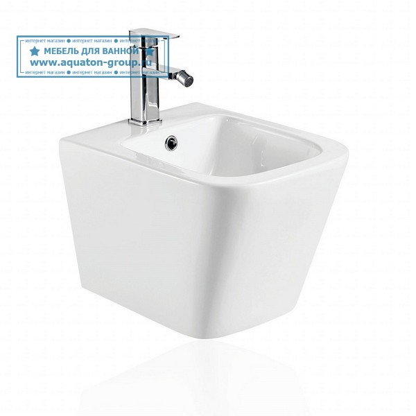 Биде подвесное Koller Pool Kvadro KR-0485-B белое