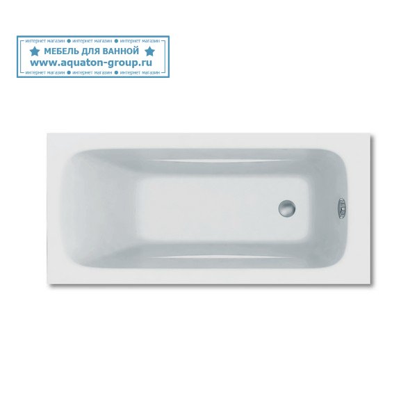 Ванна акриловая Koller Pool Edge 170х80 Прямоугольная, белая