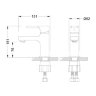 Смеситель для раковины Lemark Aura LM0606C