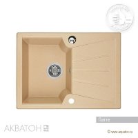 Мойка кухонная АКВАТОН Монца, латте Мойка кухонная АКВАТОН Монца, латте
